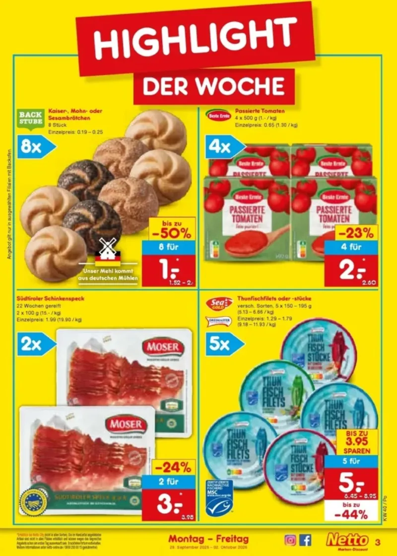Netto Marken-Discount Prospekt vom 28.09.2026, Seite 3