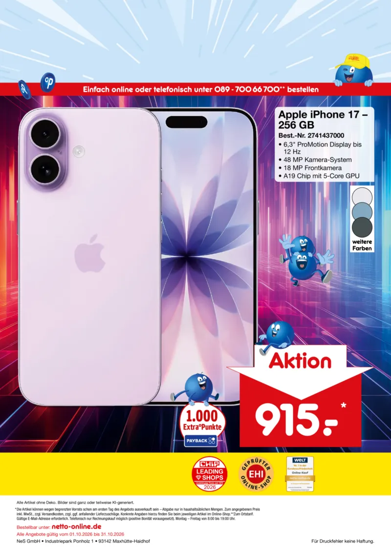 Netto Marken-Discount Prospekt vom 01.10.2026, Seite 20