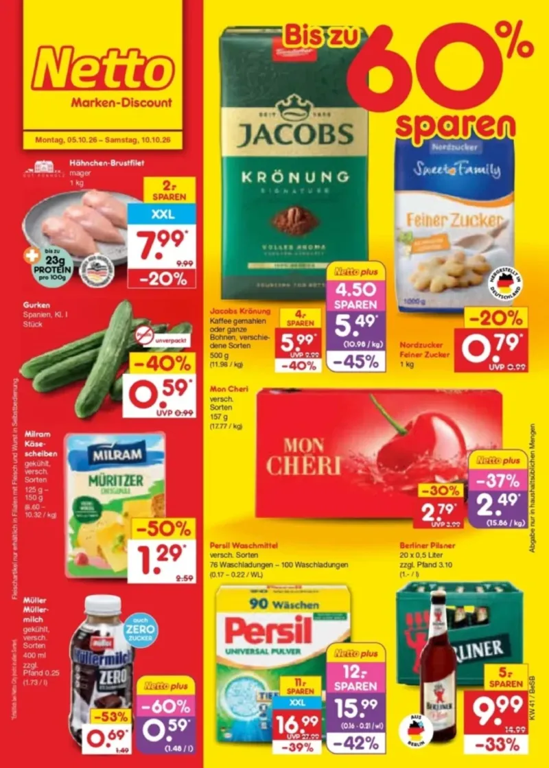 Netto Marken-Discount Prospekt vom 05.10.2026, Seite 1