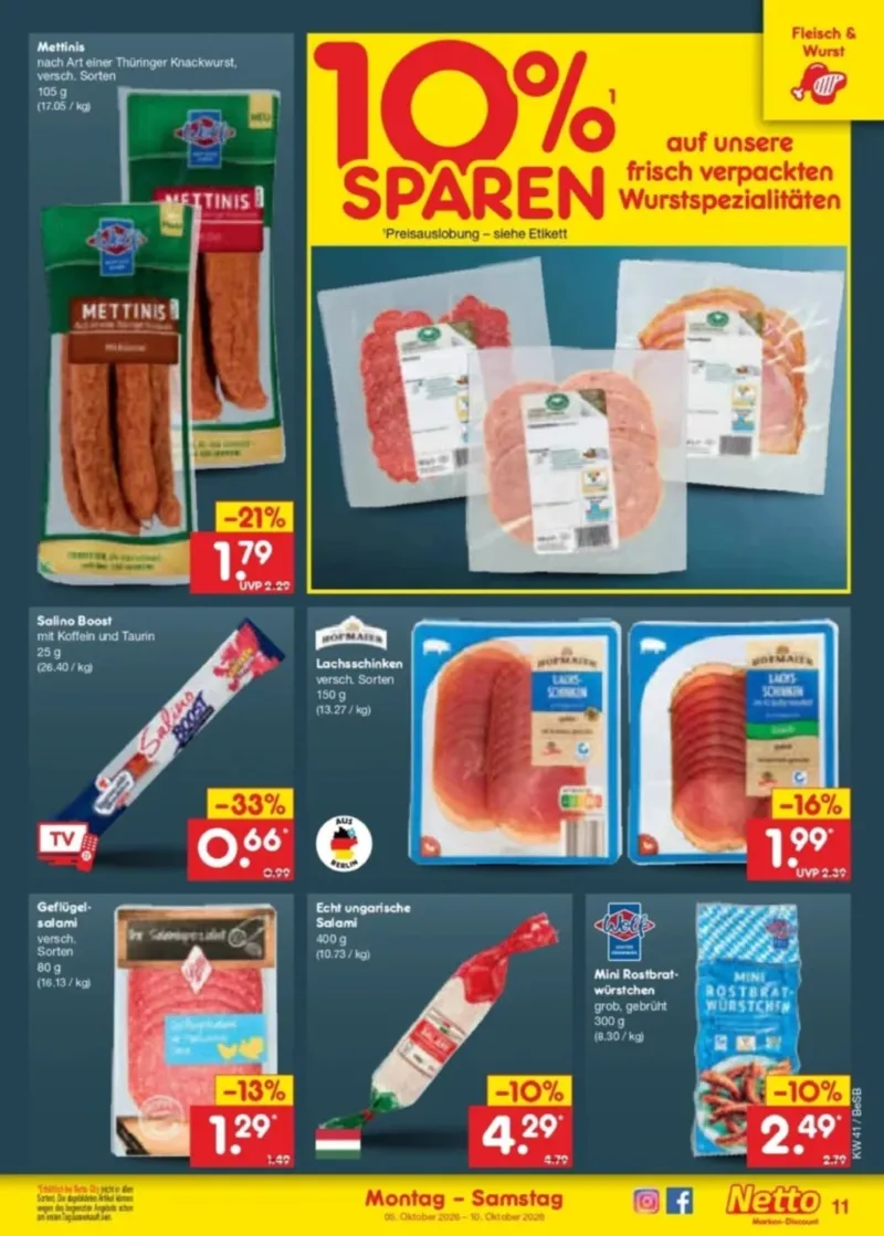 Netto Marken-Discount Prospekt vom 05.10.2026, Seite 11