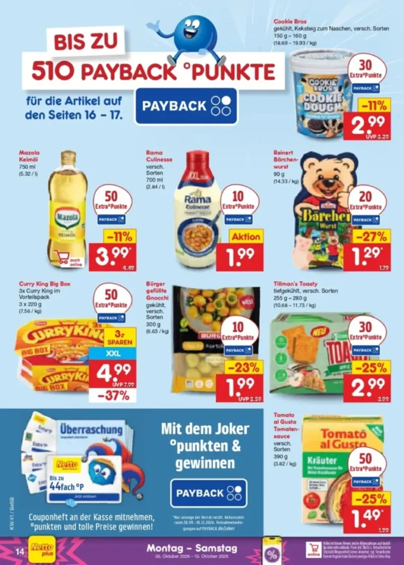 Netto Marken-Discount Prospekt vom 05.10.2026, Seite 14