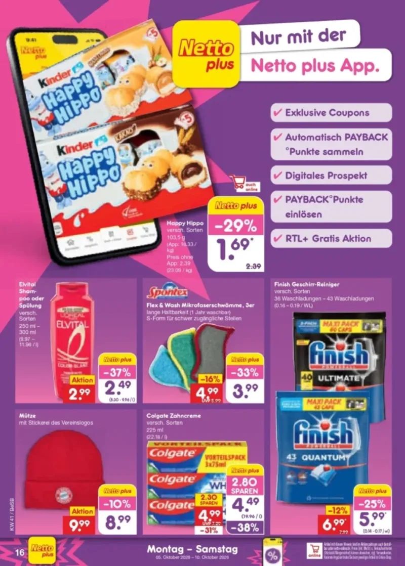 Netto Marken-Discount Prospekt vom 05.10.2026, Seite 16