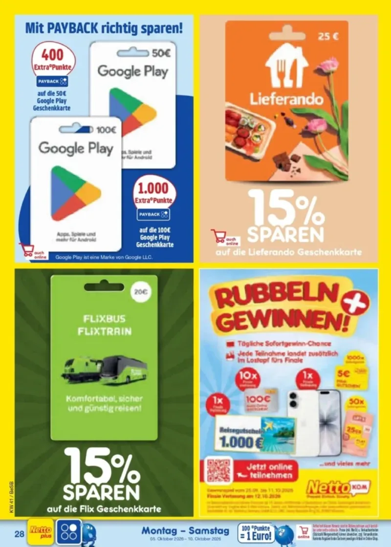 Netto Marken-Discount Prospekt vom 05.10.2026, Seite 34