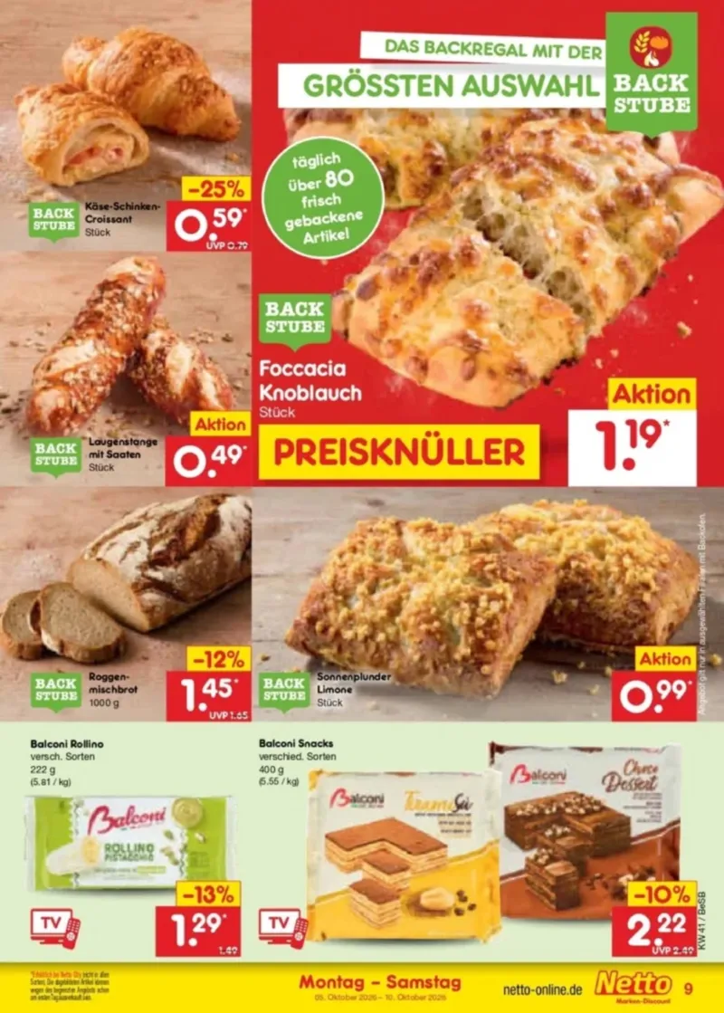 Netto Marken-Discount Prospekt vom 05.10.2026, Seite 9
