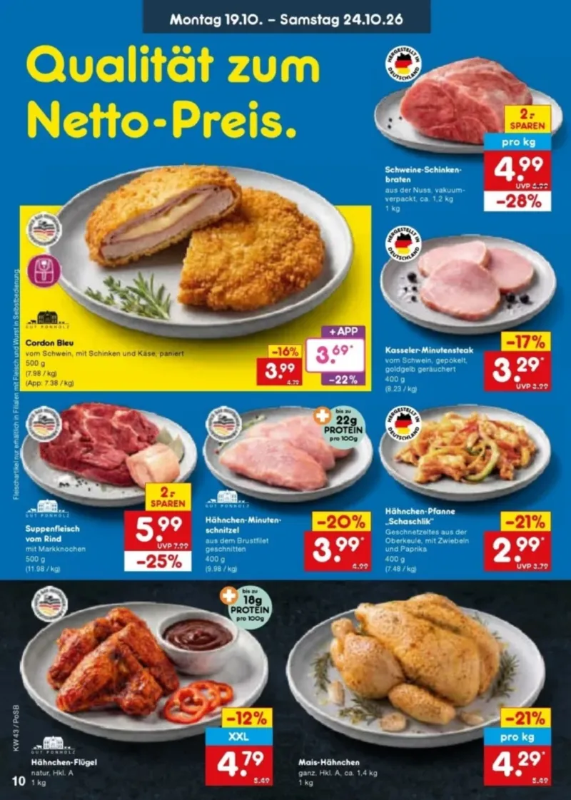 Netto Marken-Discount Prospekt vom 19.10.2026, Seite 10