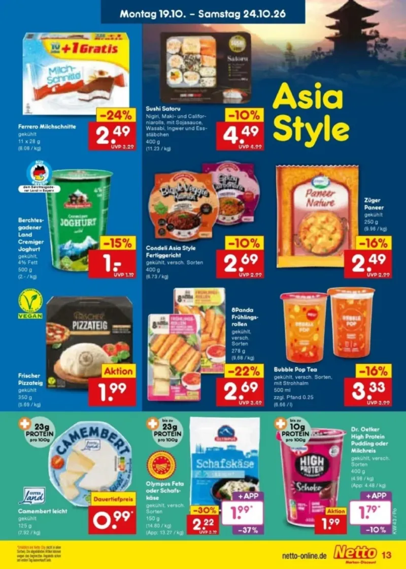 Netto Marken-Discount Prospekt vom 19.10.2026, Seite 13