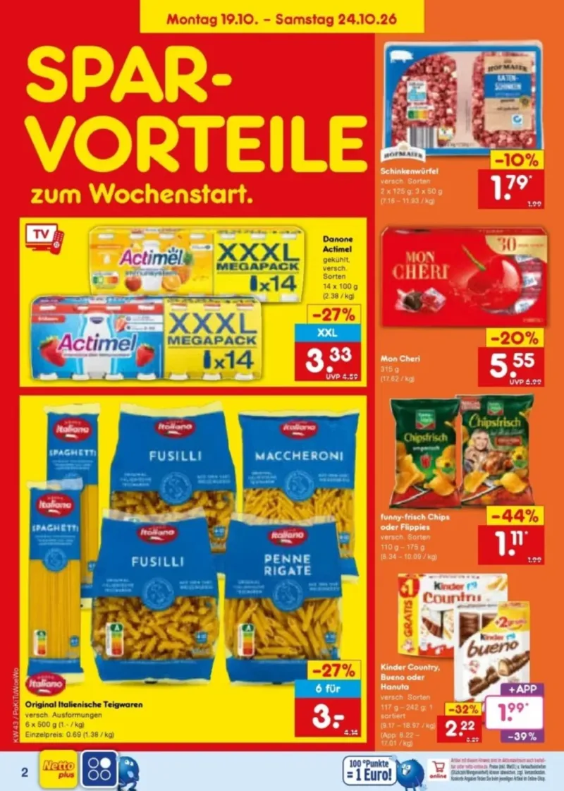 Netto Marken-Discount Prospekt vom 19.10.2026, Seite 2