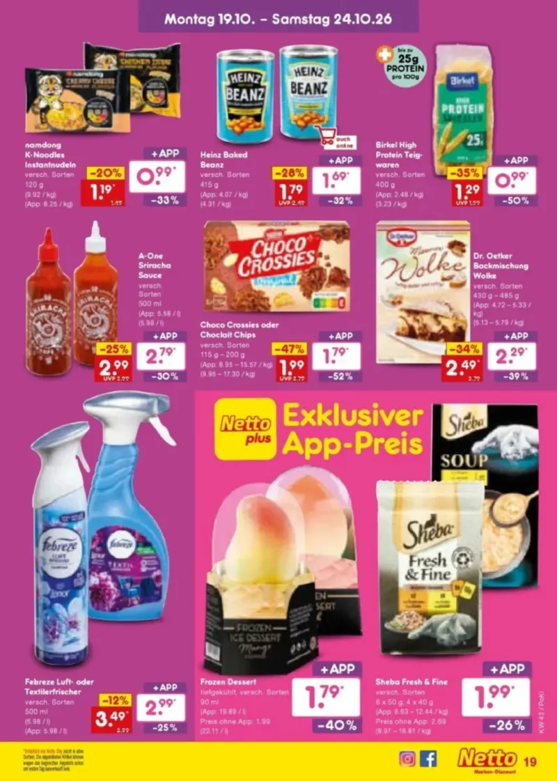 Netto Marken-Discount Prospekt vom 19.10.2026, Seite 21