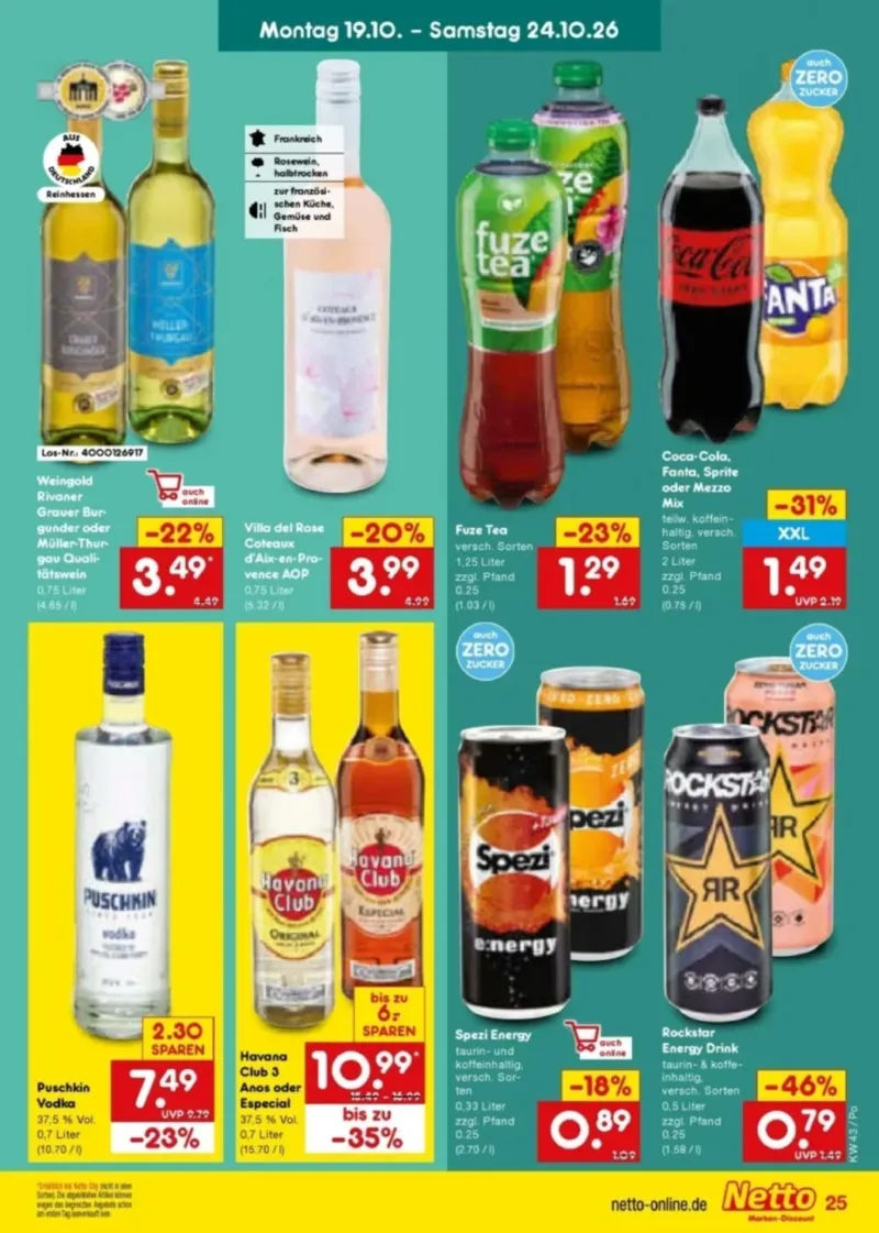 Netto Marken-Discount Prospekt vom 19.10.2026, Seite 29