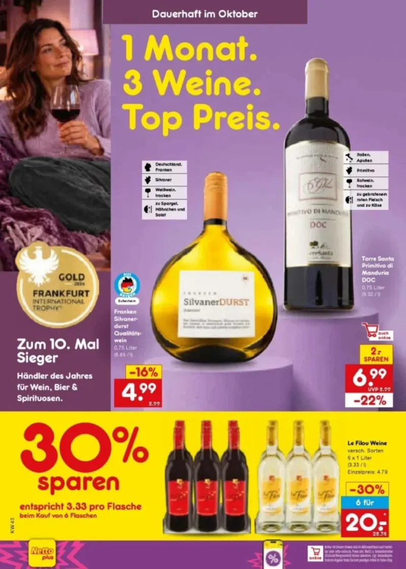 Netto Marken-Discount Prospekt vom 19.10.2026, Seite 30