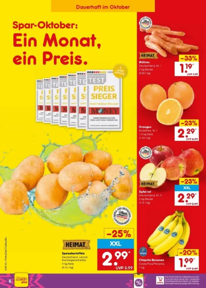 Netto Marken-Discount Prospekt vom 19.10.2026, Seite 6