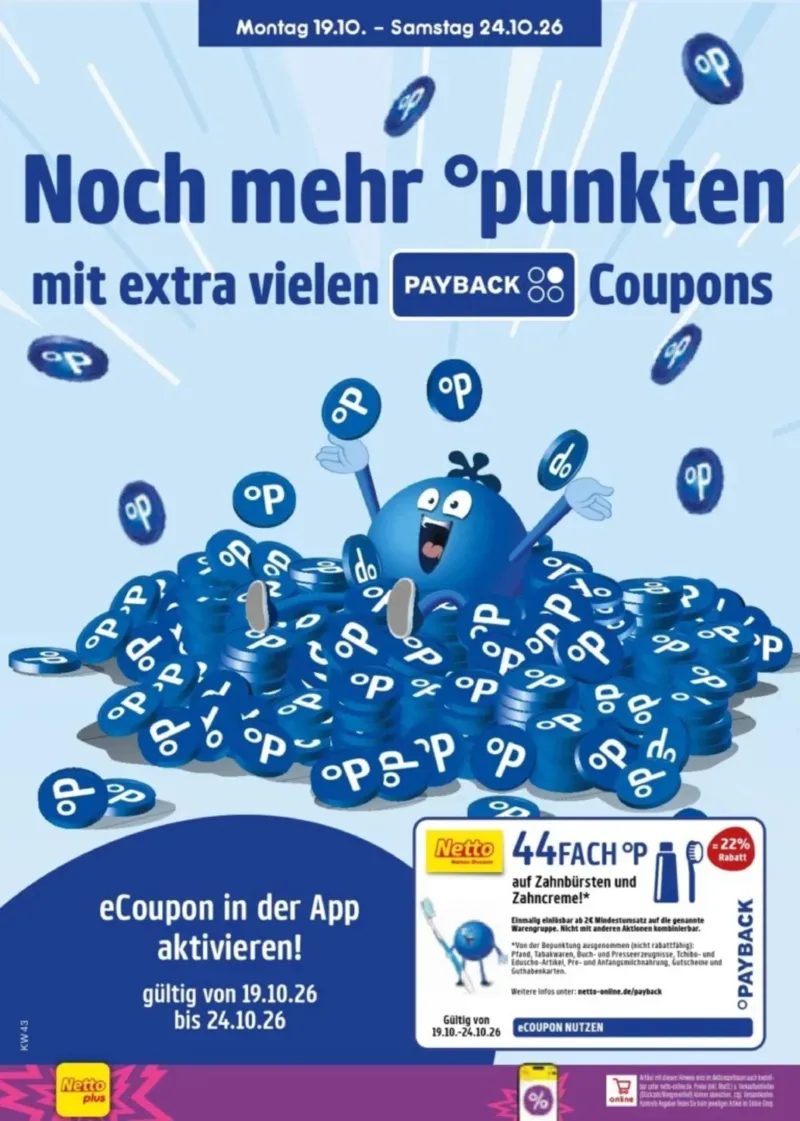 Netto Marken-Discount Prospekt vom 19.10.2026, Seite 64