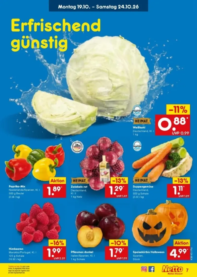 Netto Marken-Discount Prospekt vom 19.10.2026, Seite 7