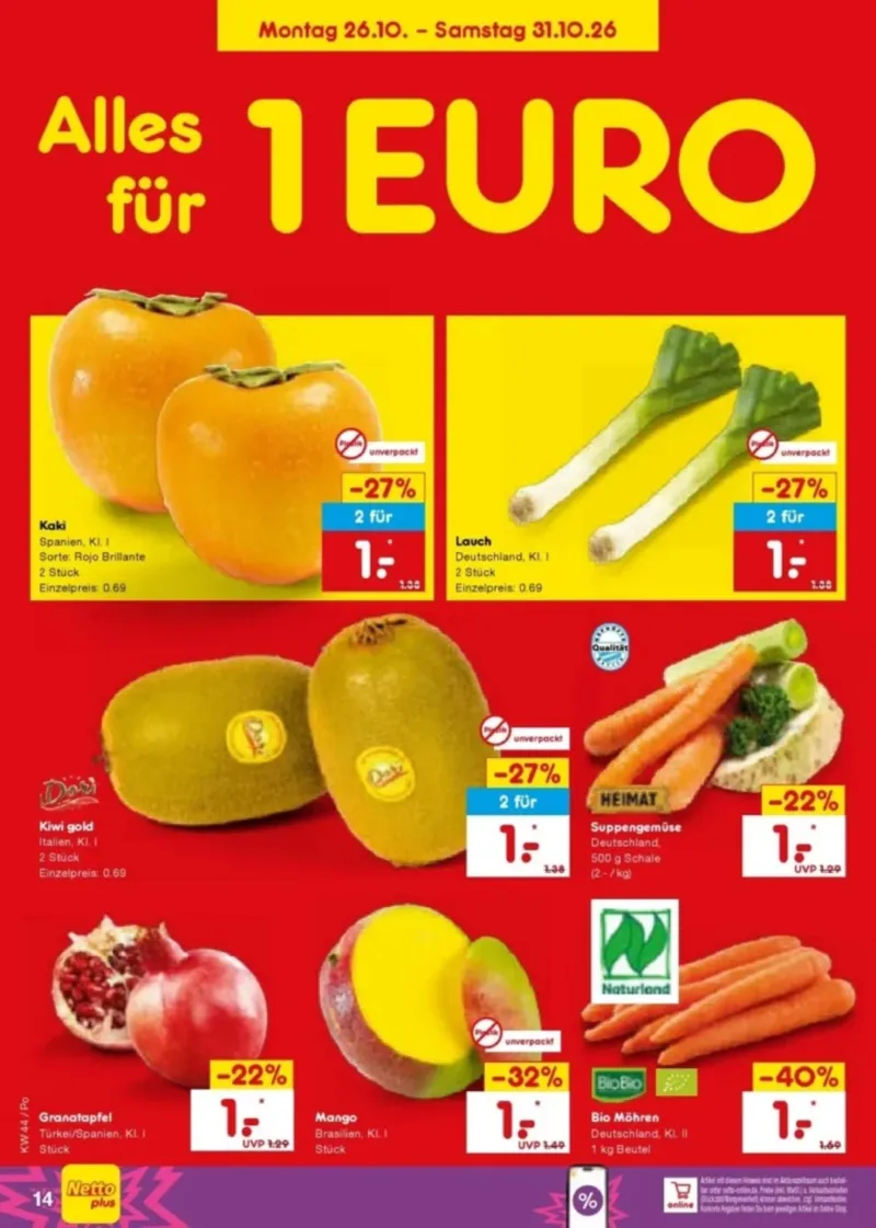 Netto Marken-Discount Prospekt vom 26.10.2026, Seite 22