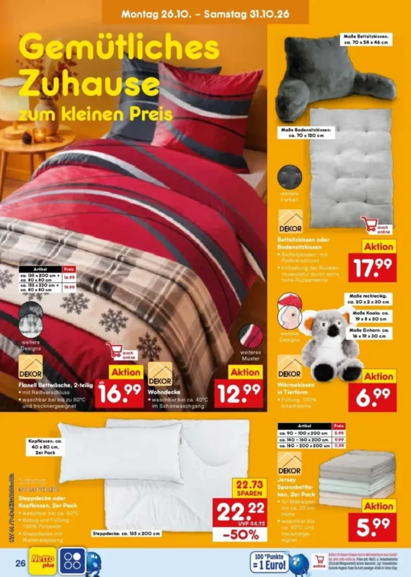 Netto Marken-Discount Prospekt vom 26.10.2026, Seite 36