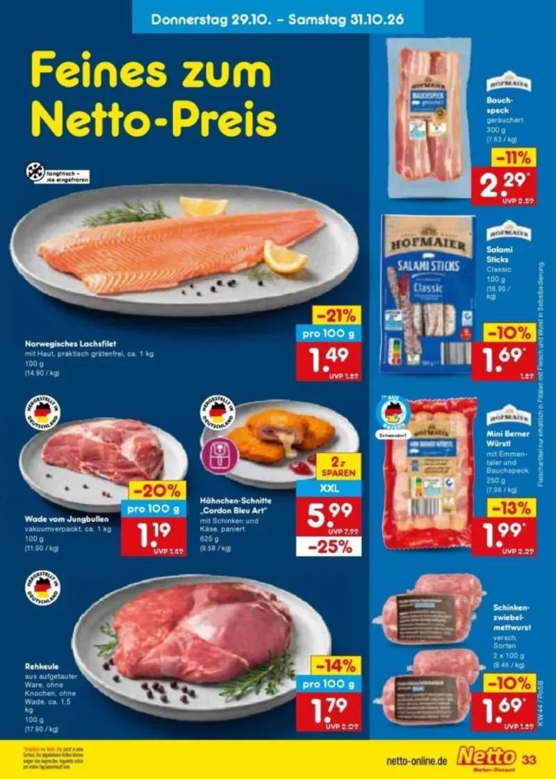 Netto Marken-Discount Prospekt vom 26.10.2026, Seite 43