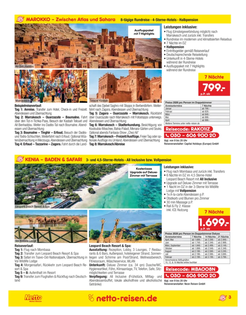Netto-Reisen Prospekt vom 27.11.2025, Seite 3