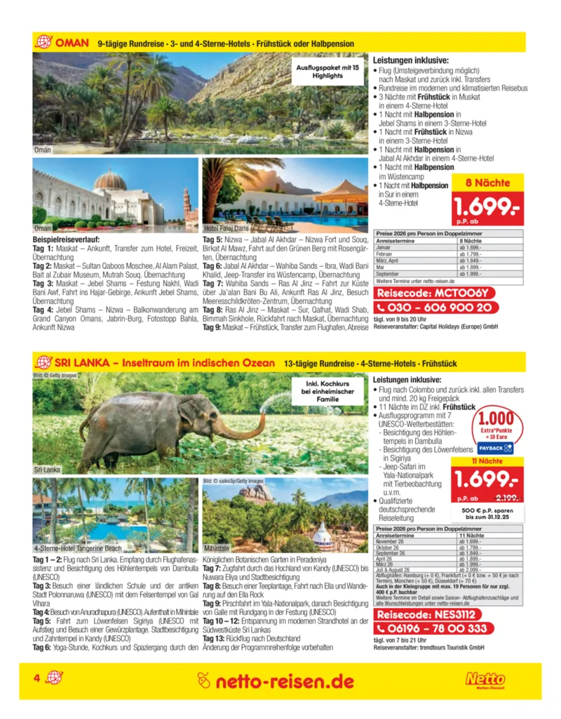Netto-Reisen Prospekt vom 27.11.2025, Seite 4