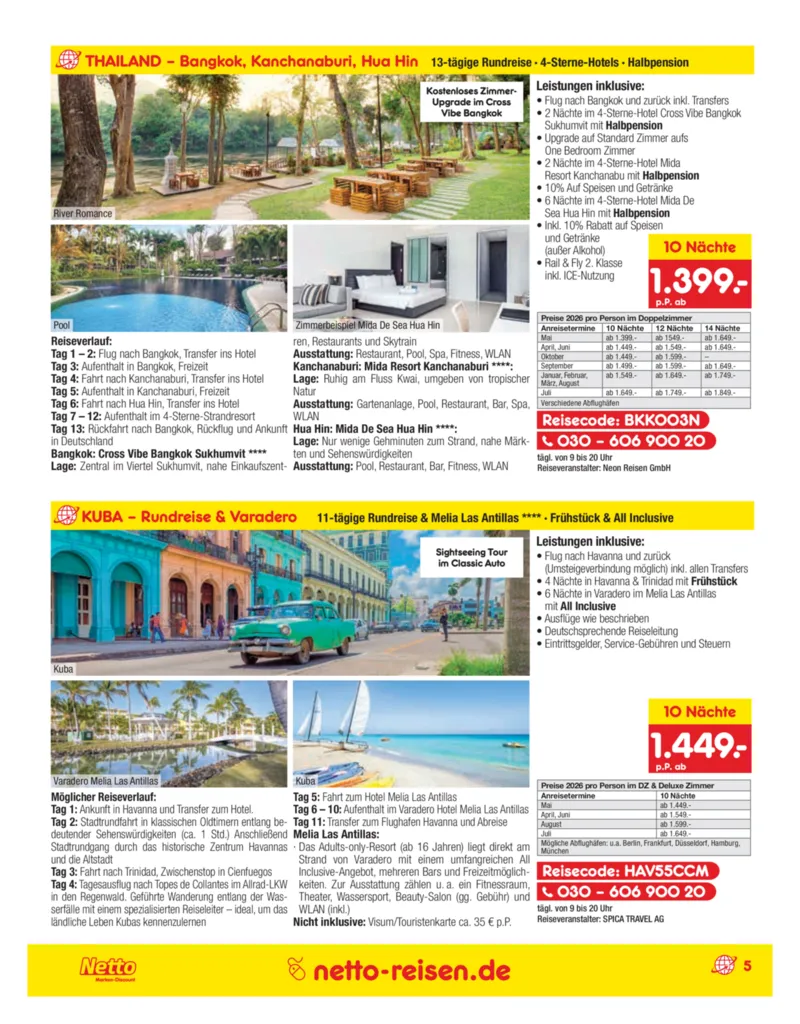 Netto-Reisen Prospekt vom 27.11.2025, Seite 5