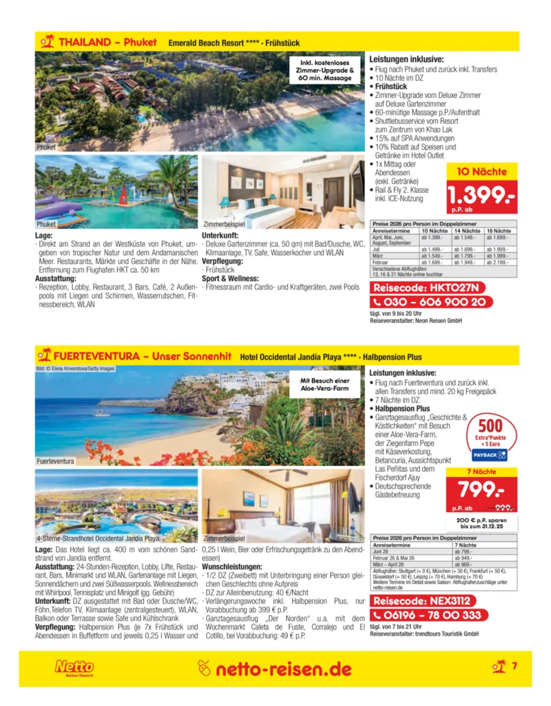 Netto-Reisen Prospekt vom 27.11.2025, Seite 7