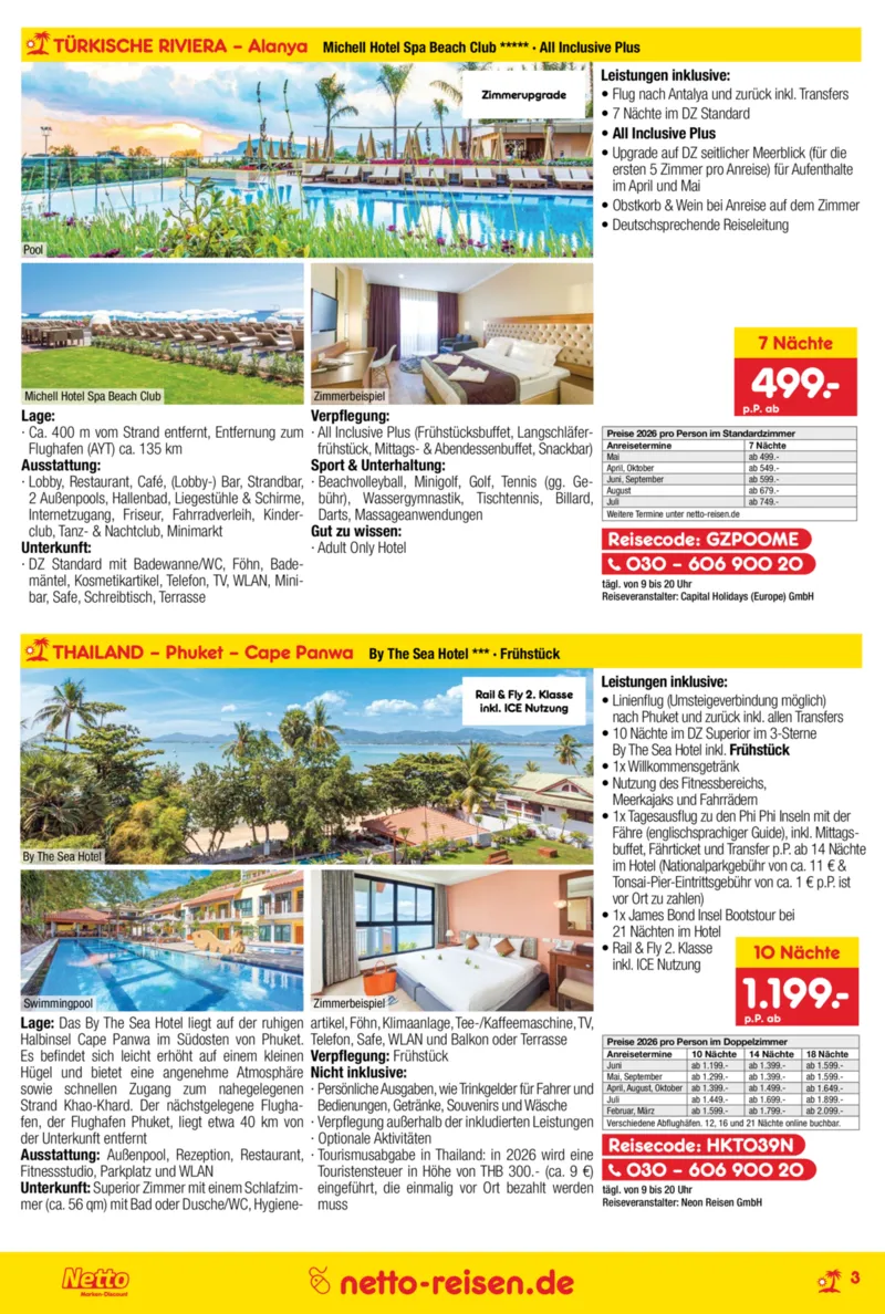 Netto-Reisen Prospekt vom 29.12.2025, Seite 3