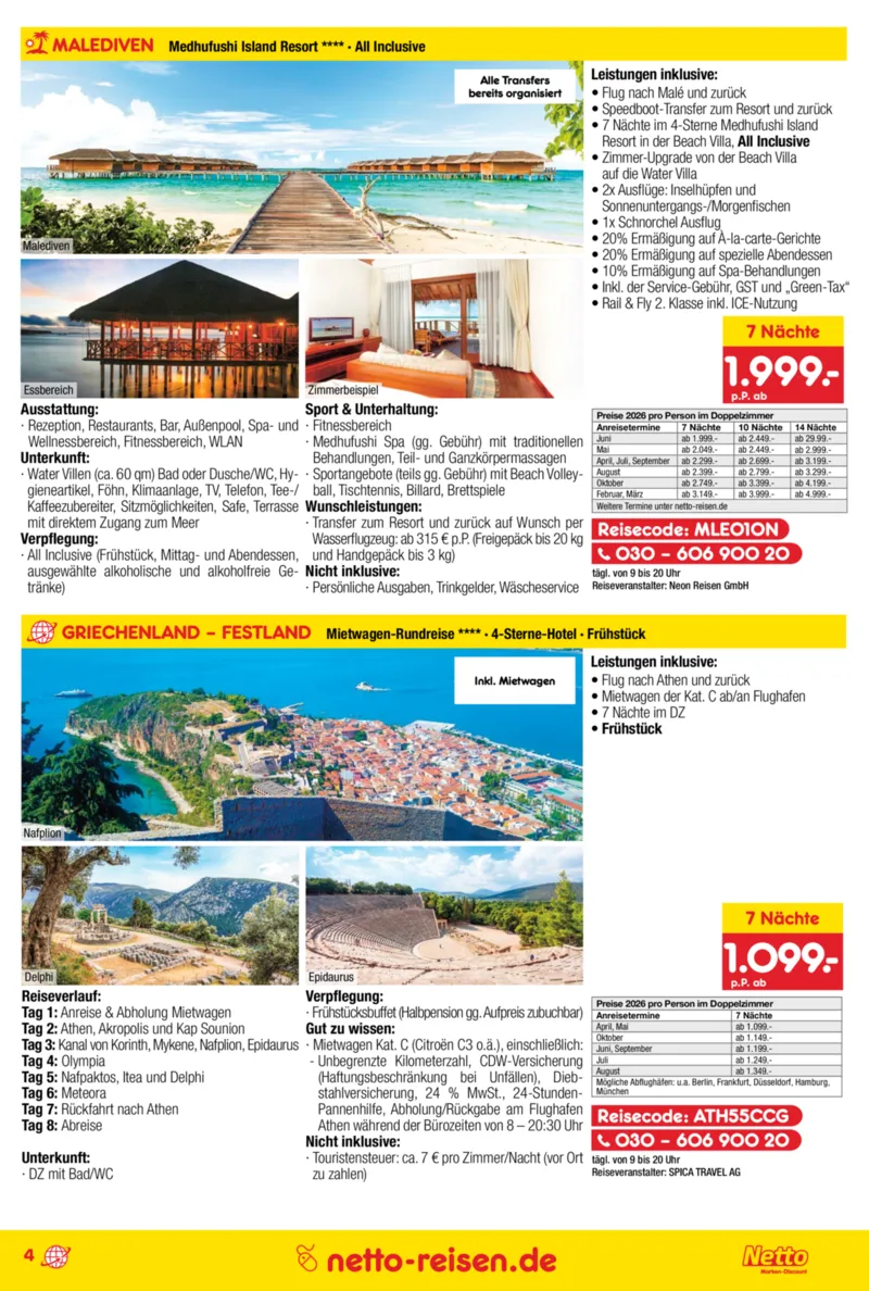 Netto-Reisen Prospekt vom 29.12.2025, Seite 4