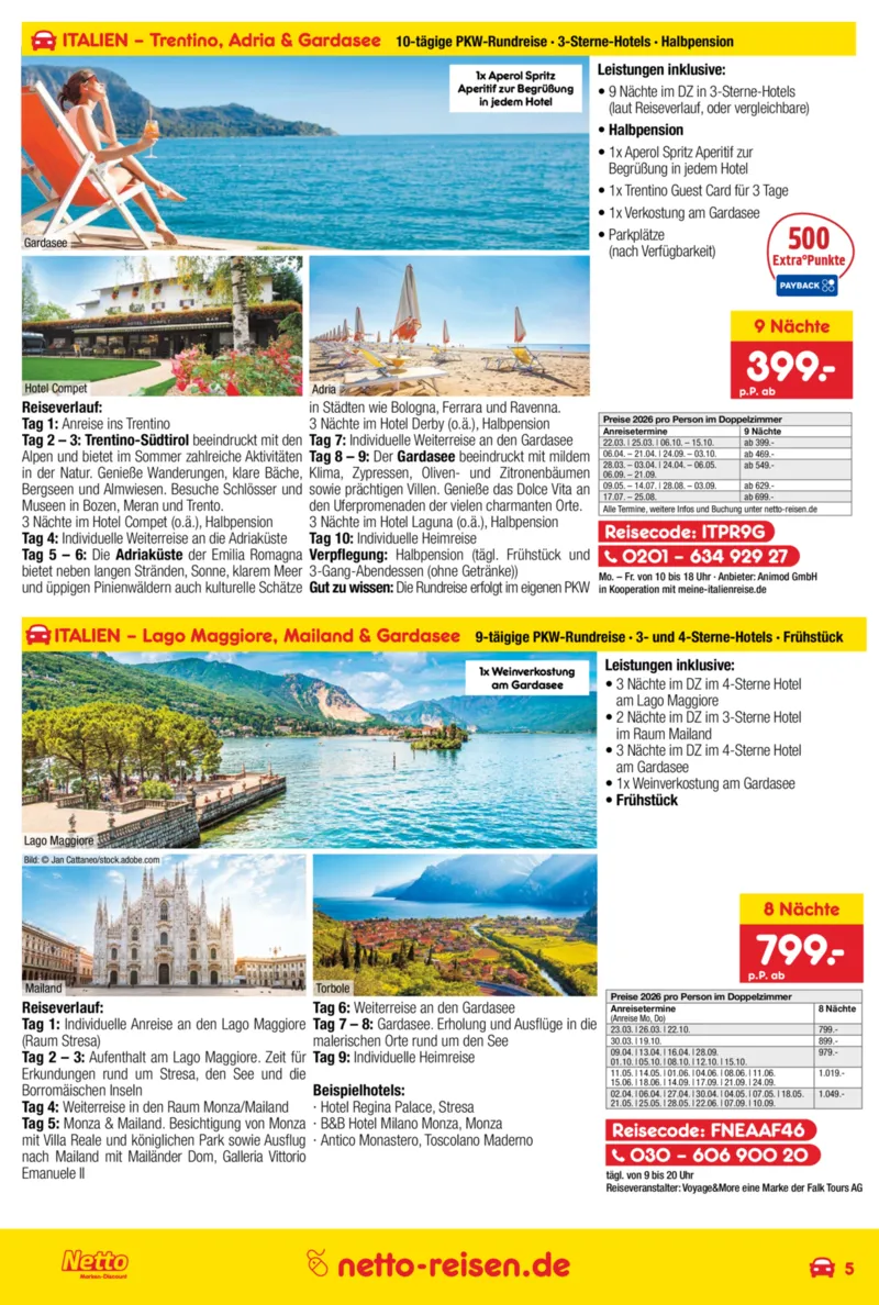 Netto-Reisen Prospekt vom 29.01.2026, Seite 5