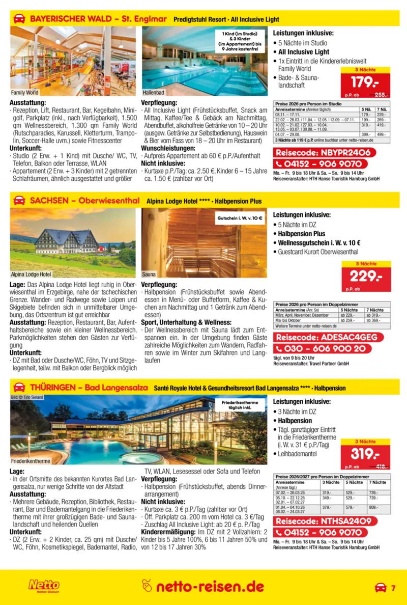 Netto-Reisen Prospekt vom 29.01.2026, Seite 7