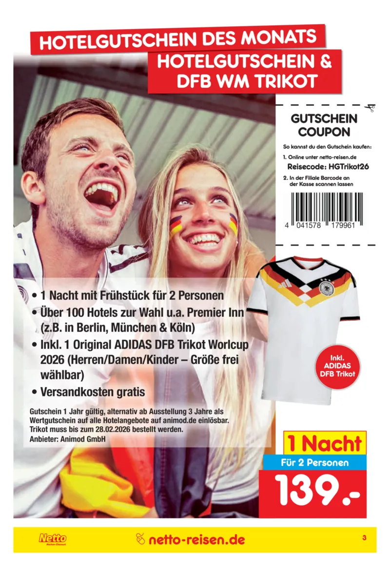 Netto-Reisen Prospekt vom 26.02.2026, Seite 3