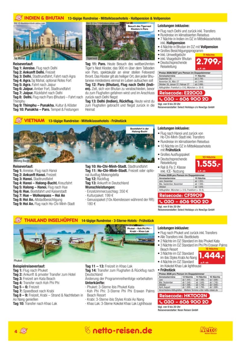 Netto-Reisen Prospekt vom 26.02.2026, Seite 4
