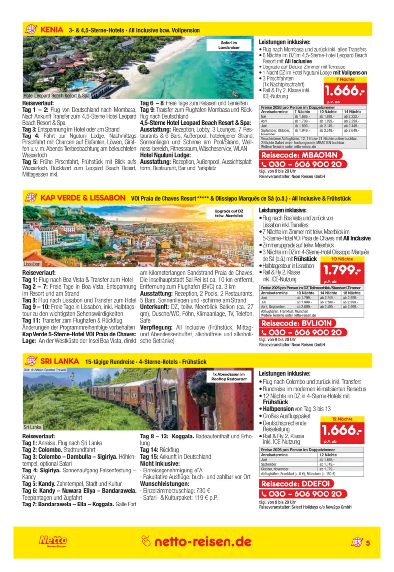 Netto-Reisen Prospekt vom 26.02.2026, Seite 5