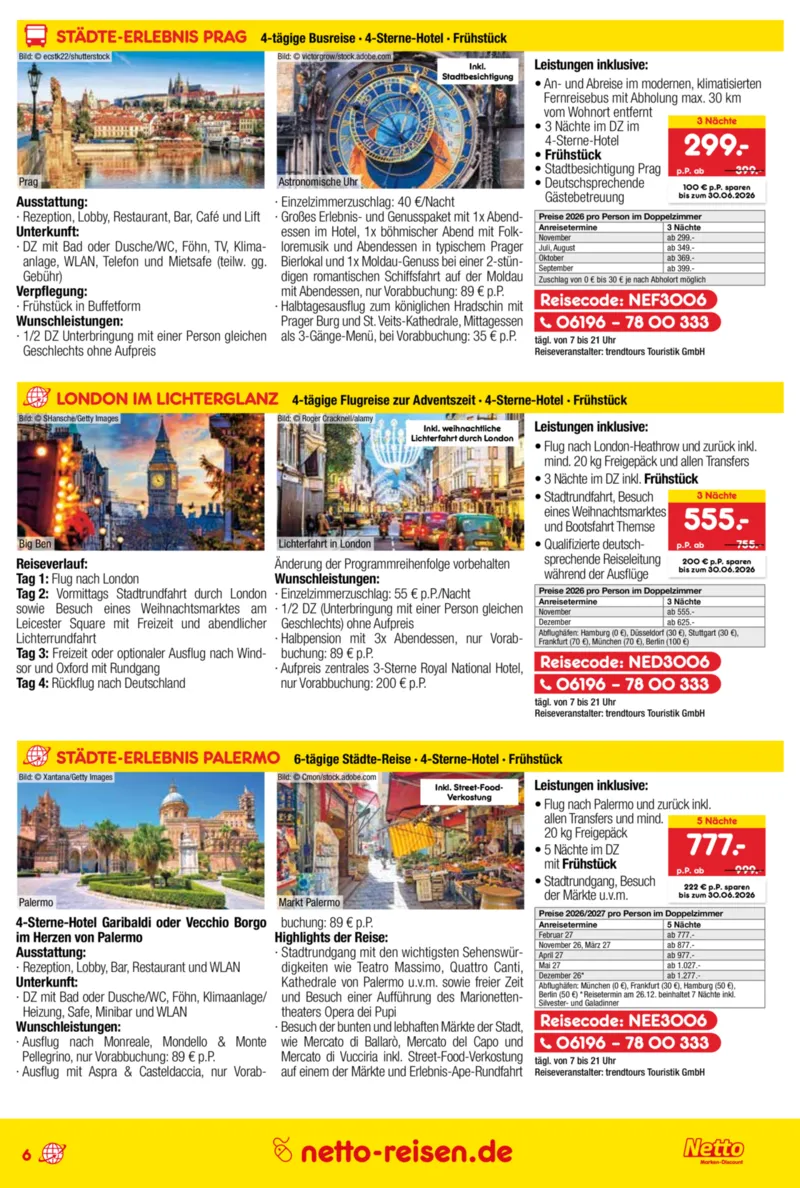 Netto-Reisen Prospekt vom 28.05.2026, Seite 6
