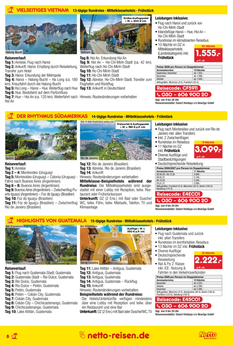 Netto-Reisen Prospekt vom 28.05.2026, Seite 8