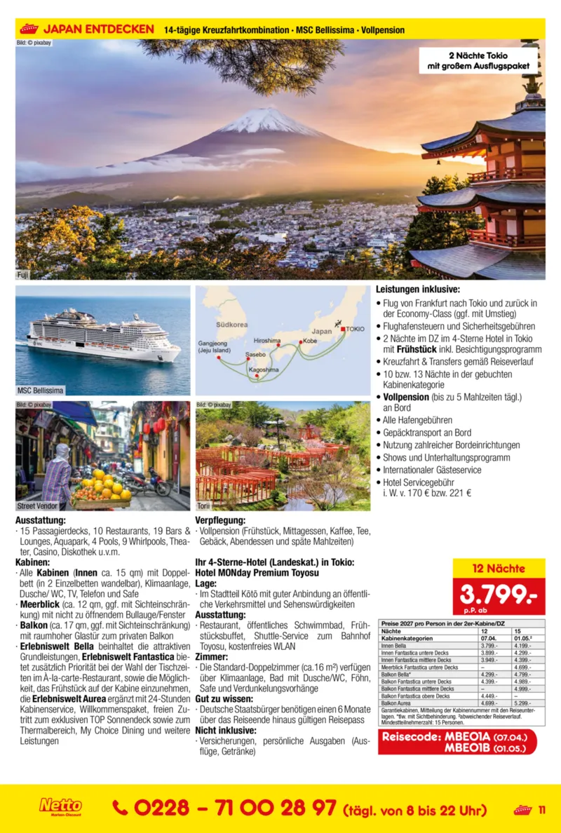 Netto-Reisen Prospekt vom 11.06.2026, Seite 11
