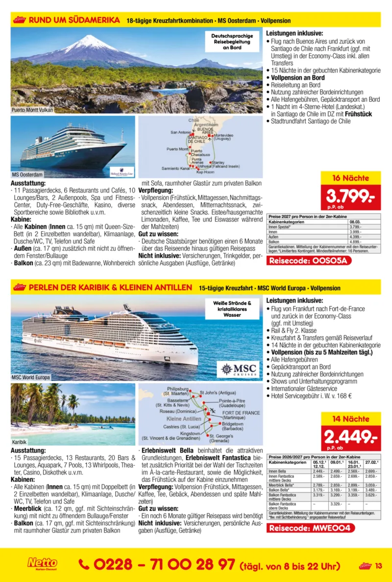 Netto-Reisen Prospekt vom 11.06.2026, Seite 13