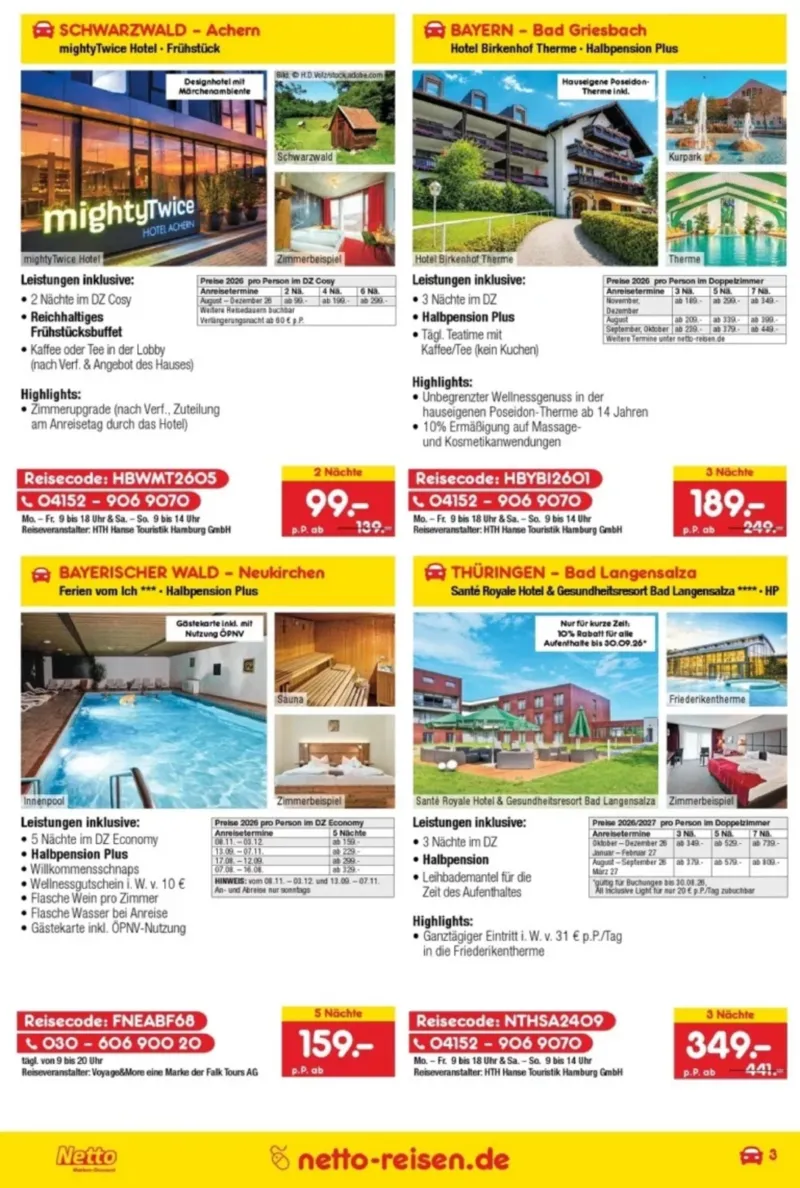 Netto-Reisen Prospekt vom 30.07.2026, Seite 3