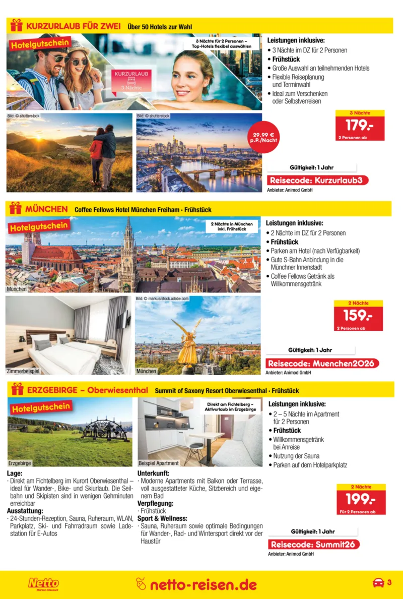 Netto-Reisen Prospekt vom 27.08.2026, Seite 3