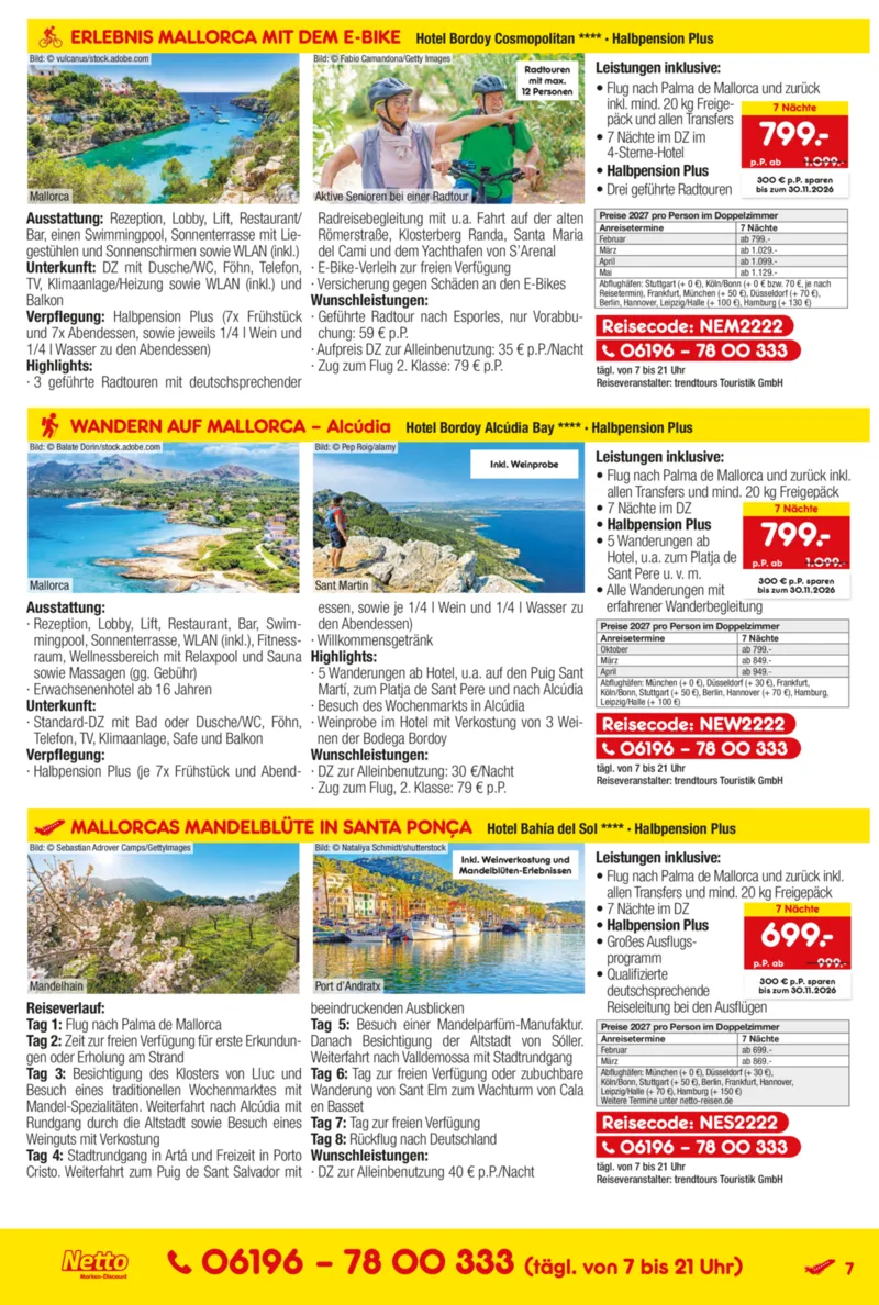 Netto-Reisen Prospekt vom 15.10.2026, Seite 7