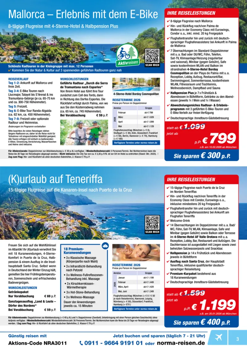 Norma-Reisen Prospekt vom 01.11.2025, Seite 3