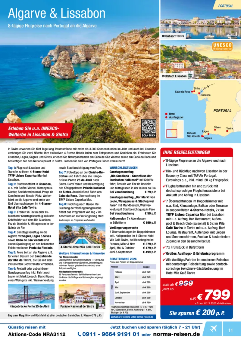 Norma-Reisen Prospekt vom 01.12.2025, Seite 11