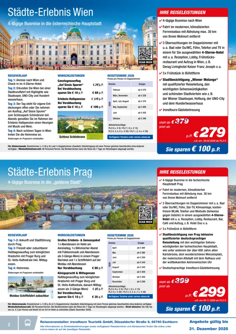 Norma-Reisen Prospekt vom 01.12.2025, Seite 2
