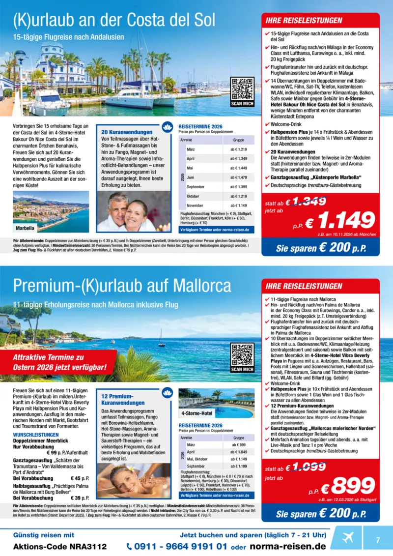 Norma-Reisen Prospekt vom 01.12.2025, Seite 7