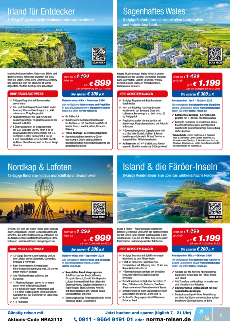 Norma-Reisen Prospekt vom 01.12.2025, Seite 9