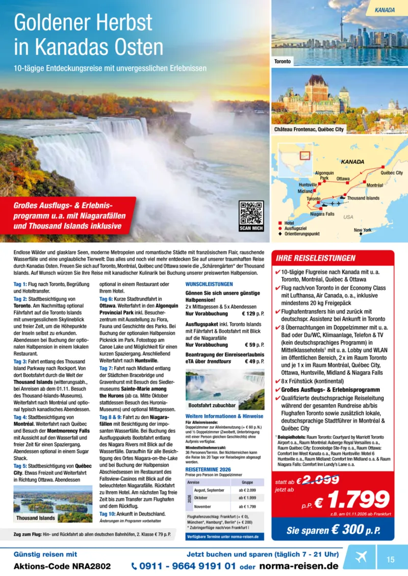 Norma-Reisen Prospekt vom 01.02.2026, Seite 15
