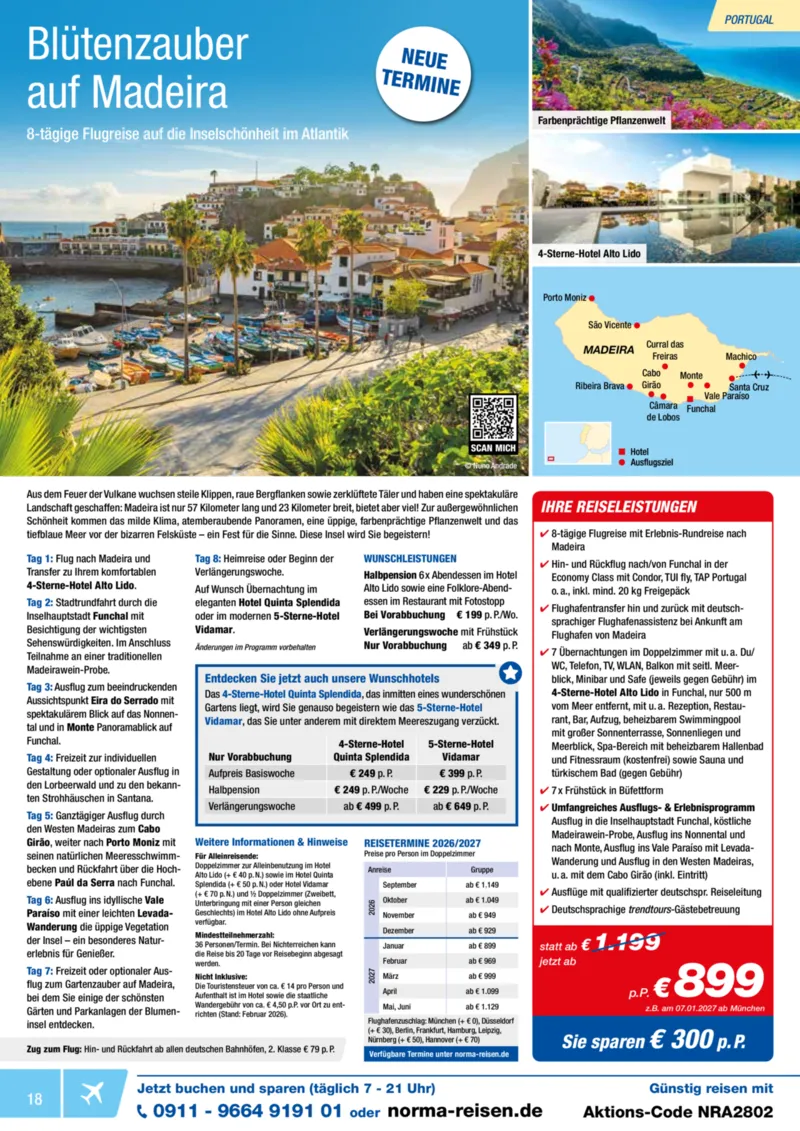 Norma-Reisen Prospekt vom 01.02.2026, Seite 18