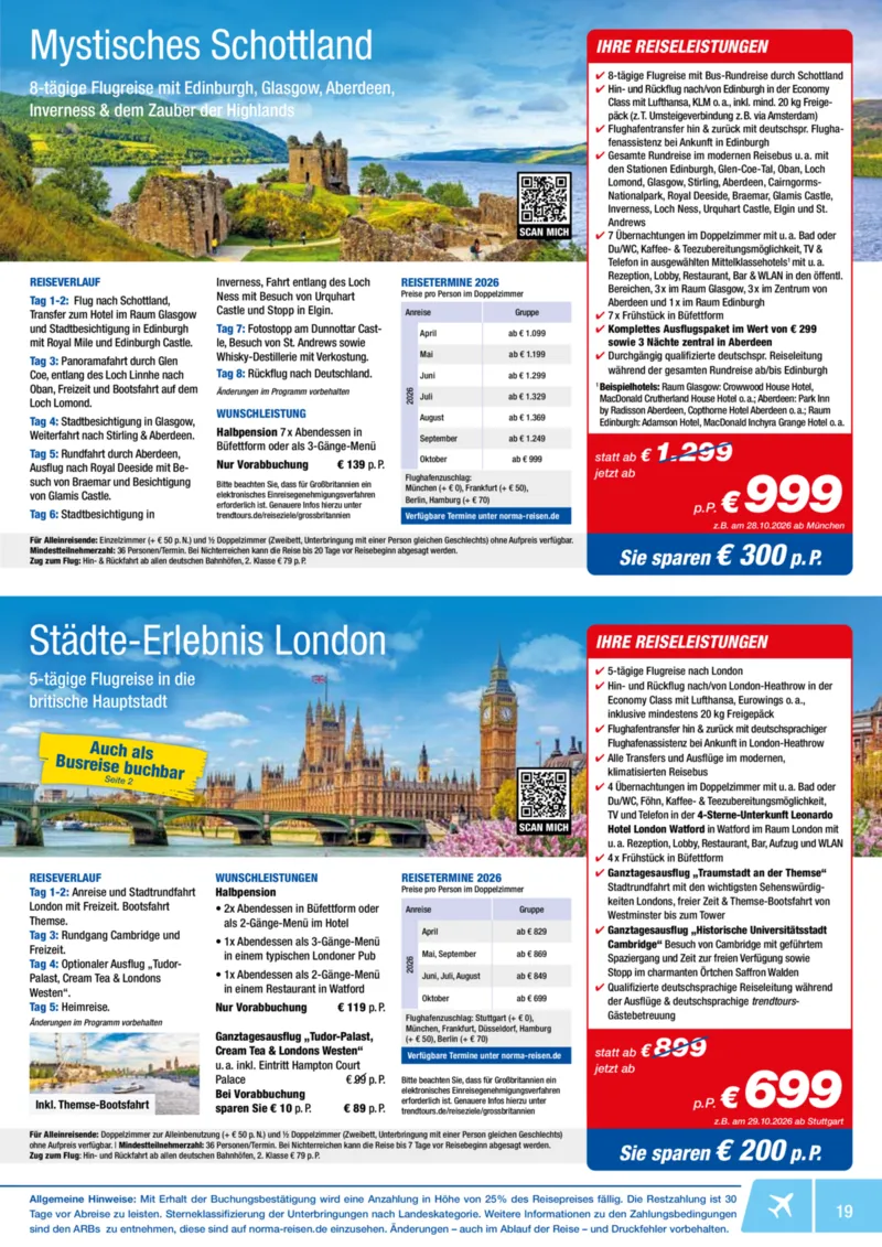 Norma-Reisen Prospekt vom 01.02.2026, Seite 19