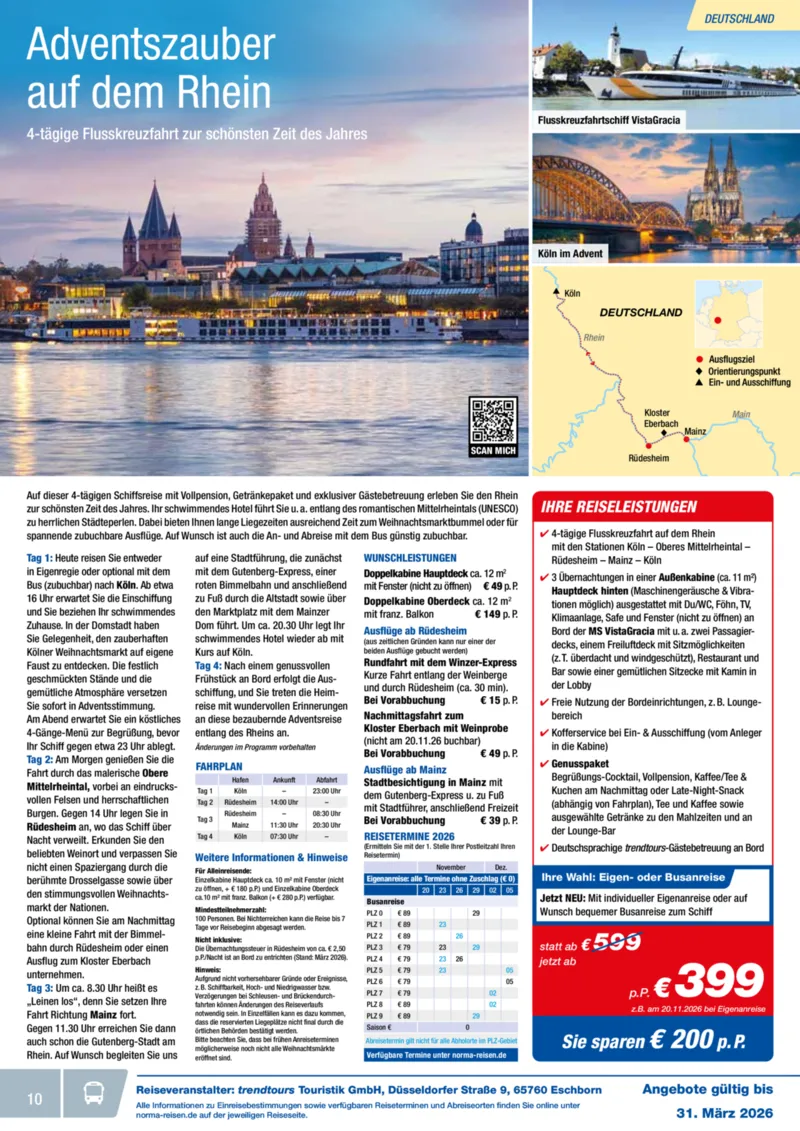 Norma-Reisen Prospekt vom 01.03.2026, Seite 10