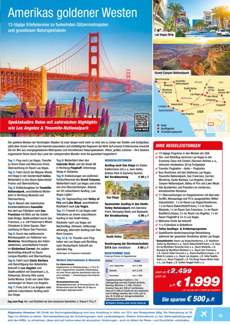 Norma-Reisen Prospekt vom 01.03.2026, Seite 19