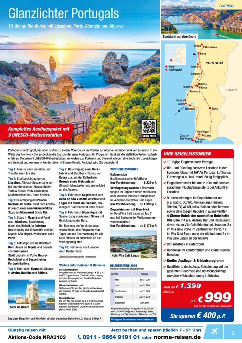 Norma-Reisen Prospekt vom 01.03.2026, Seite 5