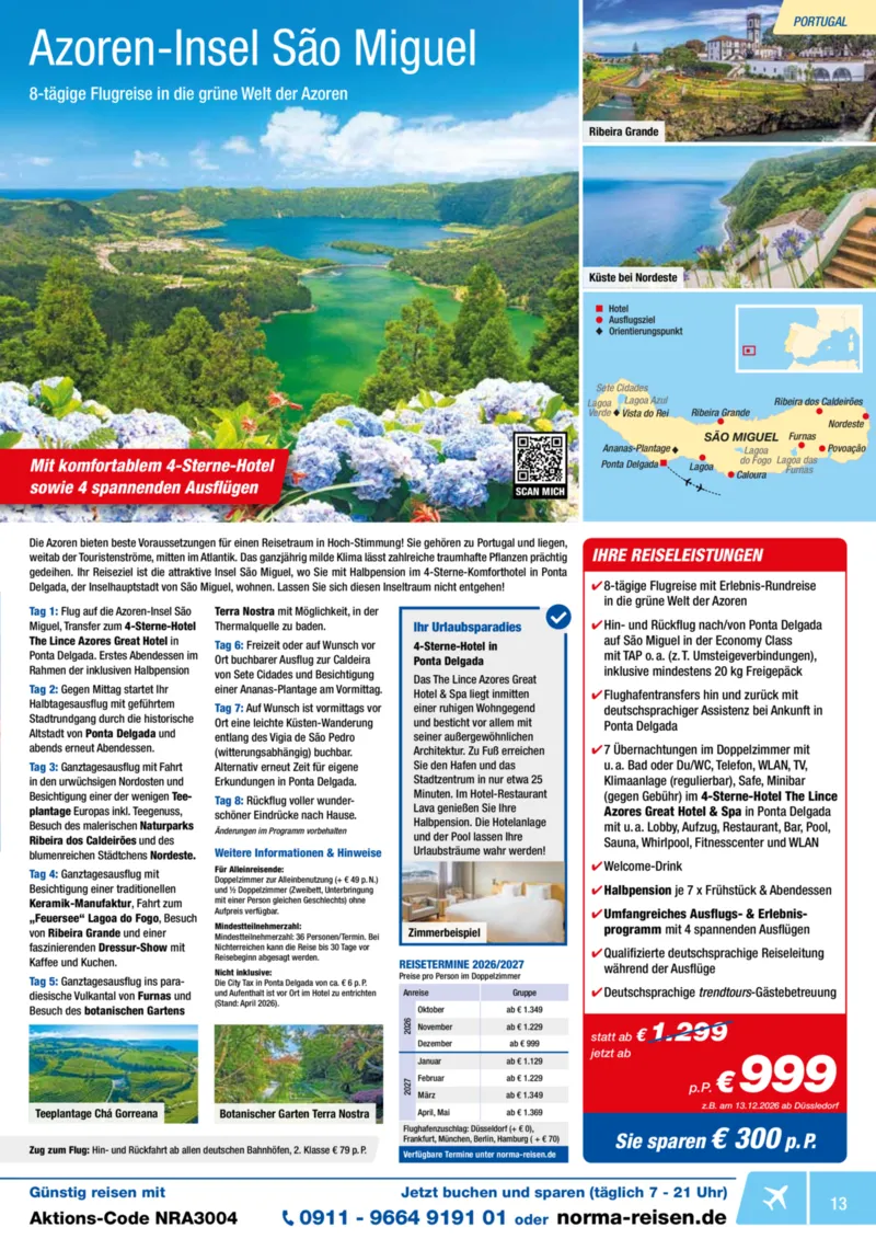 Norma-Reisen Prospekt vom 01.04.2026, Seite 13